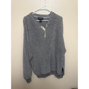 Vintage 90s Hill and Archer Checkerboard Lightweight Dad Sweater Men’s Large